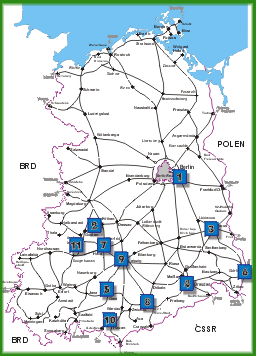 Karte Pioniereisenbahnen