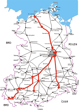 Linien Staedteschnellverkehr 1976